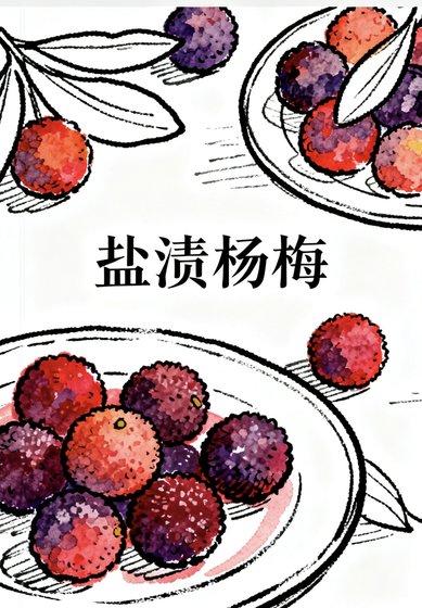 鹽漬楊梅